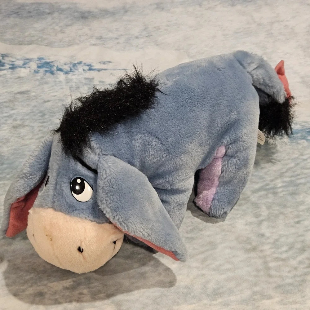 1997 Mattel Disney Winnie The Pooh Eeyore & Disney Babies Piglet Plush Bundle